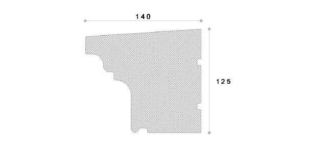 SOLBANC DECORATIV FEREASTRA NS126 125X140X2000 - PARIS14A.RO