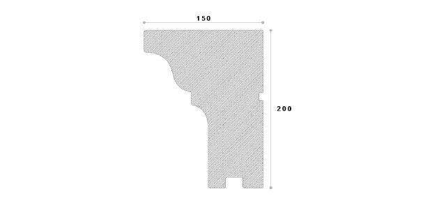 SOLBANC DECORATIV FEREASTRA NS159 200X150X2000 - PARIS14A.RO