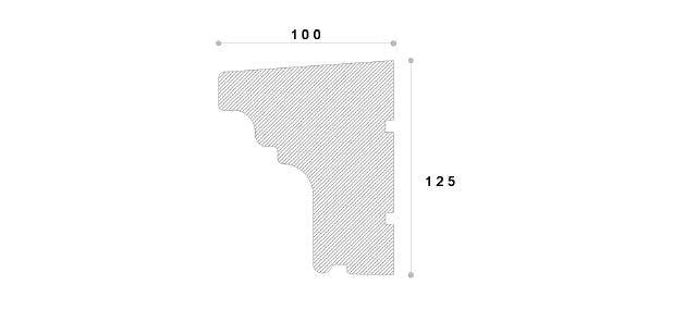 SOLBANC DECORATIV FEREASTRA REFA10 125X100X2000 - PARIS14A.RO