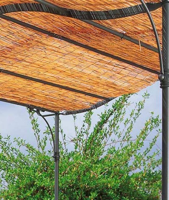 Kit pentru acoperire de bambus pentru pergola atasata curbata Solaire - Unopiù - PARIS14A.RO