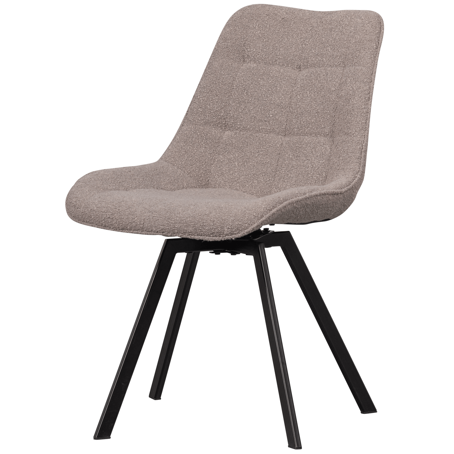 SUTTON SWIVEL CHAIR BOUCLÉ WARM GREY - PARIS14A.RO