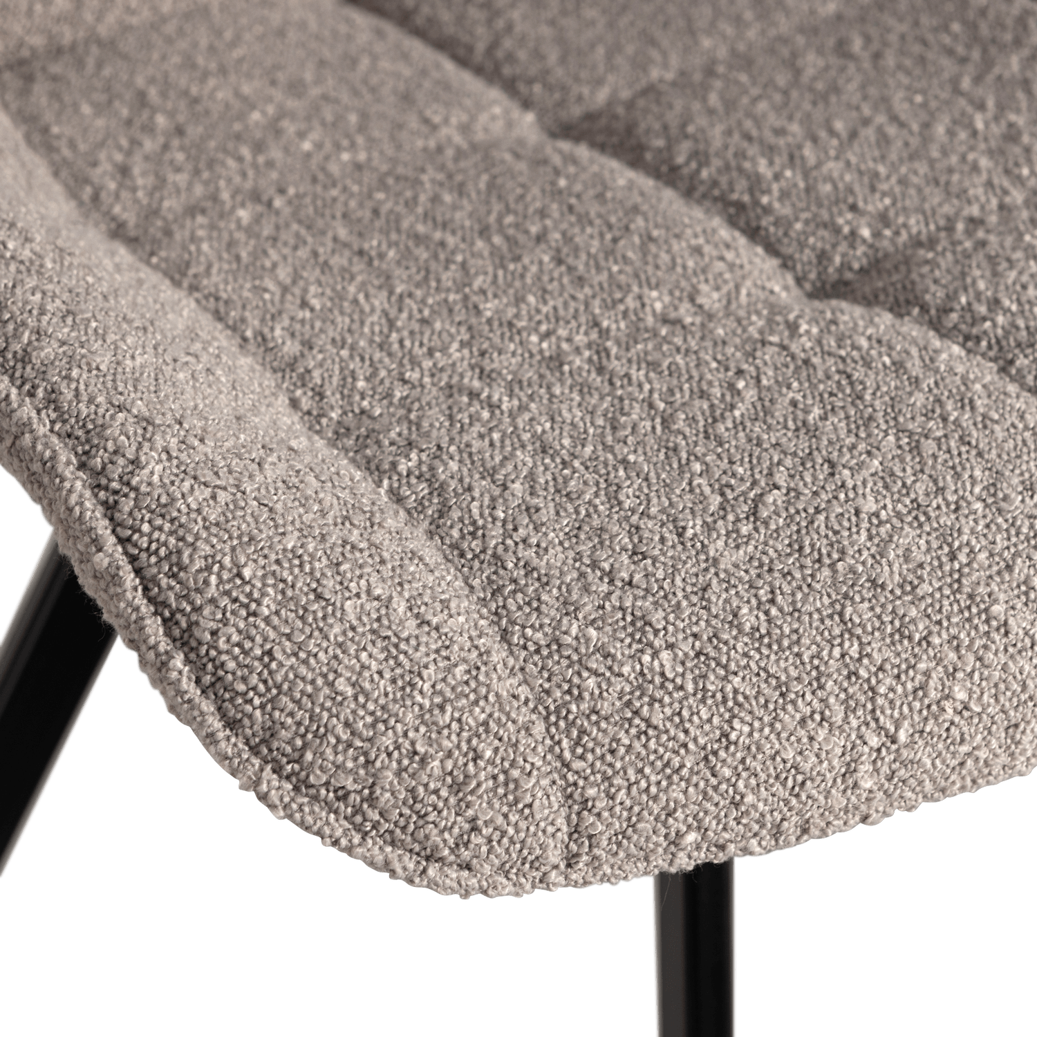 SUTTON SWIVEL CHAIR BOUCLÉ WARM GREY - PARIS14A.RO