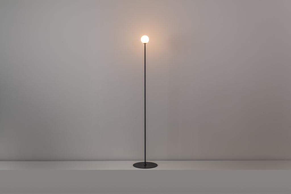 Lampa de podea Symphony G9 H. 130 cm, gri antracit texturat - PARIS14A.RO