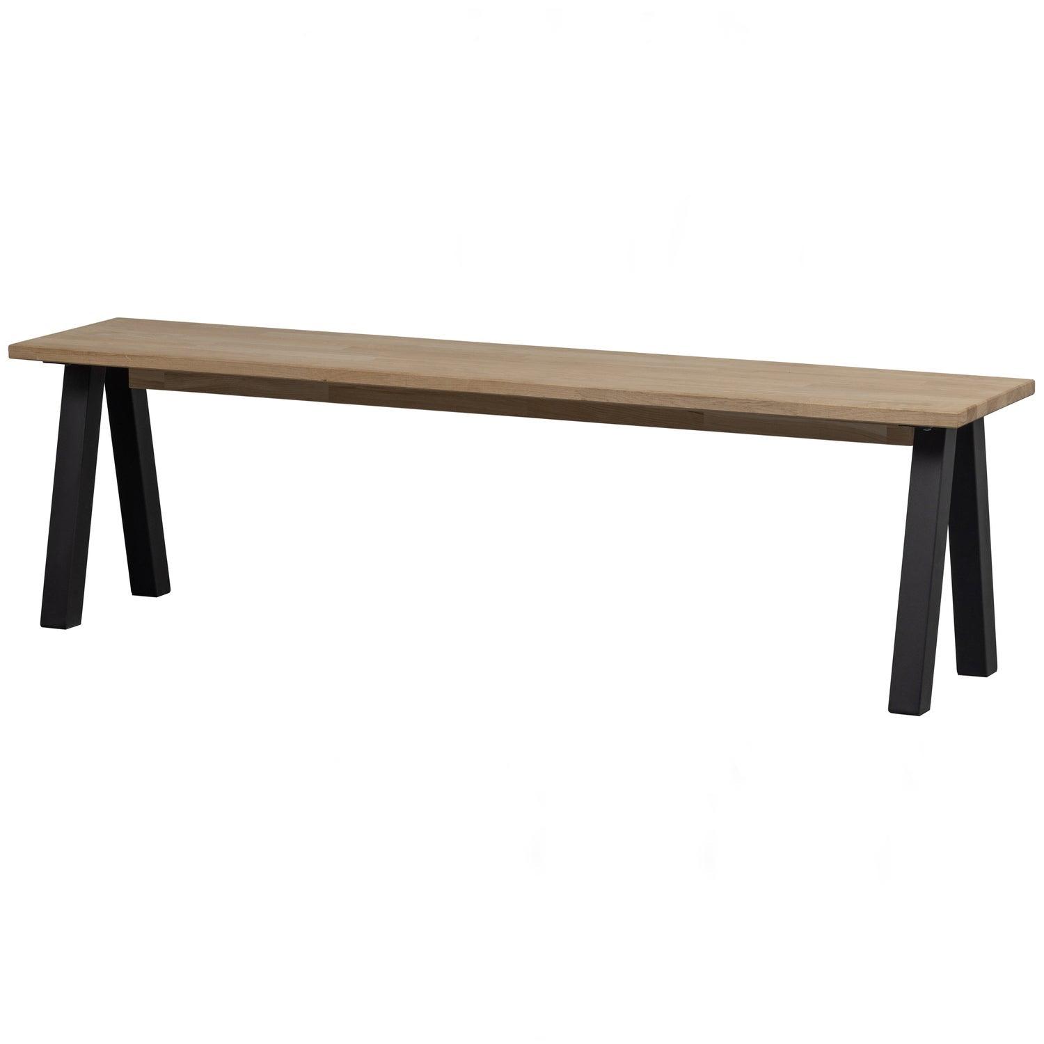 TABLO DINING BENCH OAK WITH UTRECHT LEG [fsc] - PARIS14A.RO