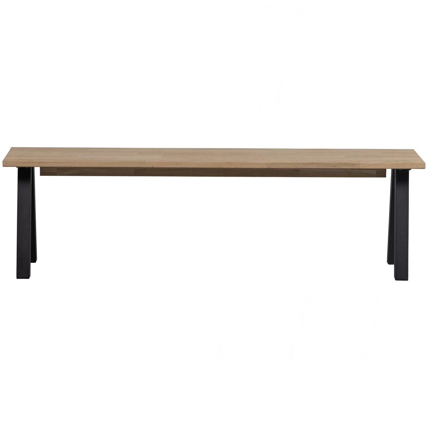 TABLO DINING BENCH OAK WITH UTRECHT LEG [fsc] - PARIS14A.RO