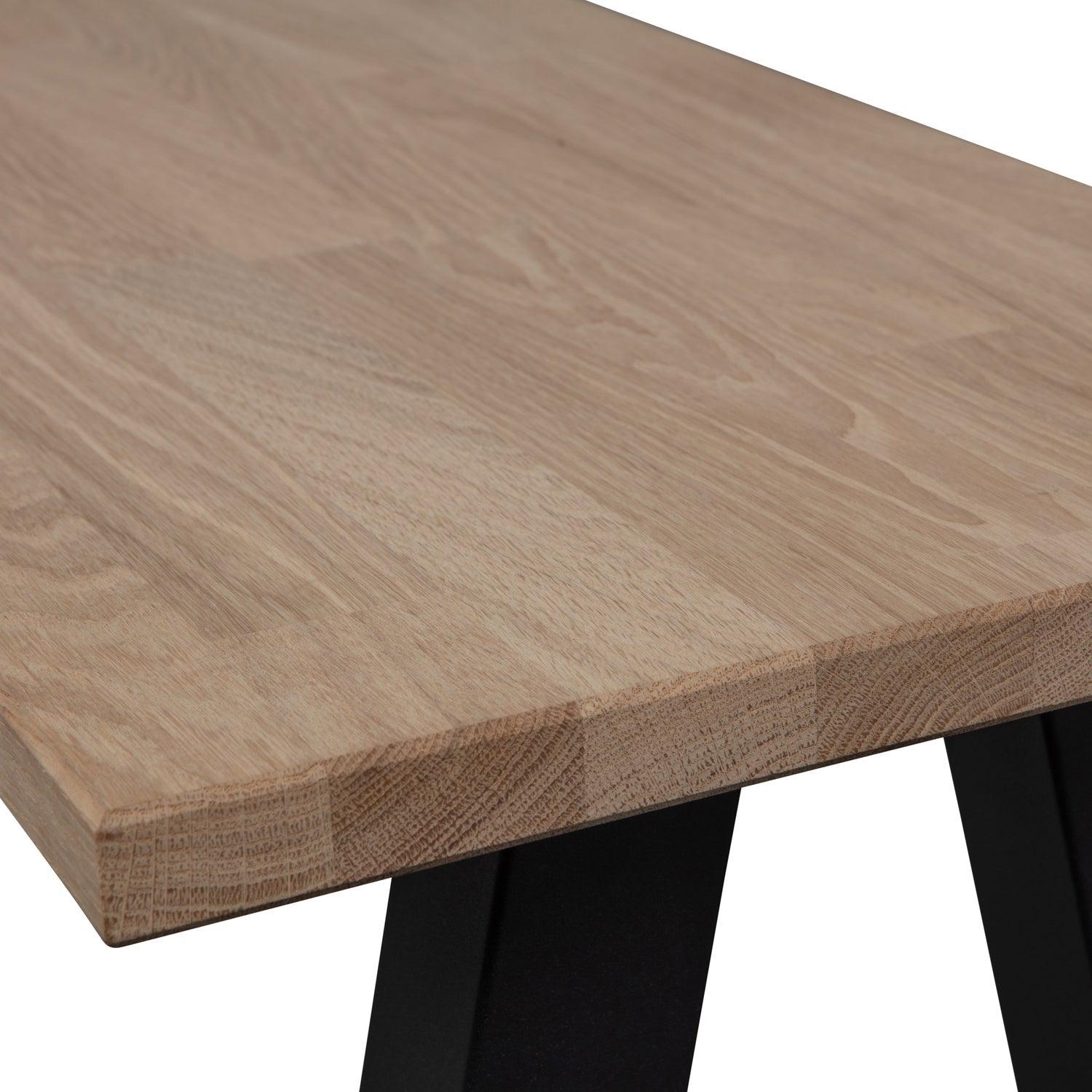 TABLO DINING BENCH OAK WITH UTRECHT LEG [fsc] - PARIS14A.RO