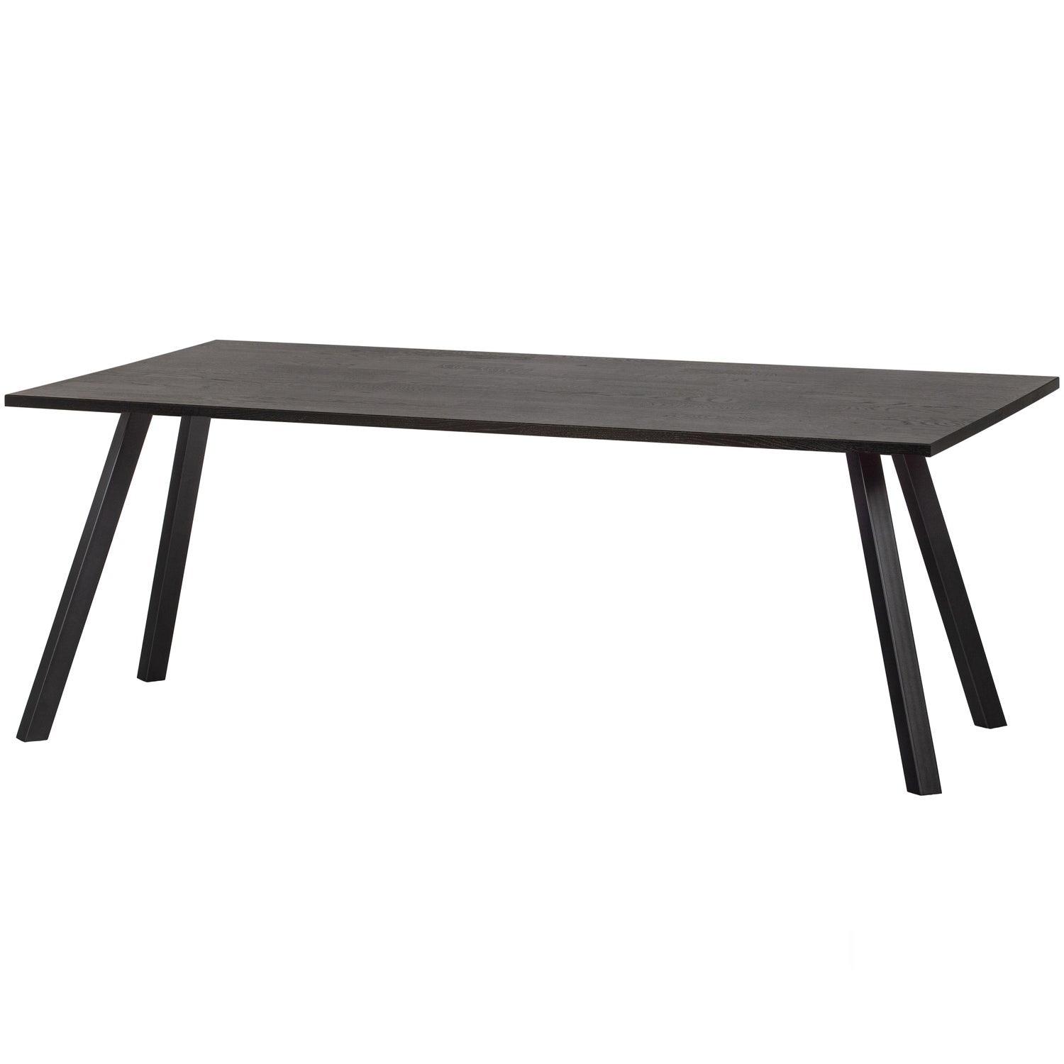 TABLO TABLE OAK BLACKNIGHT 160X90 [fsc] & SQUARE LEG - PARIS14A.RO