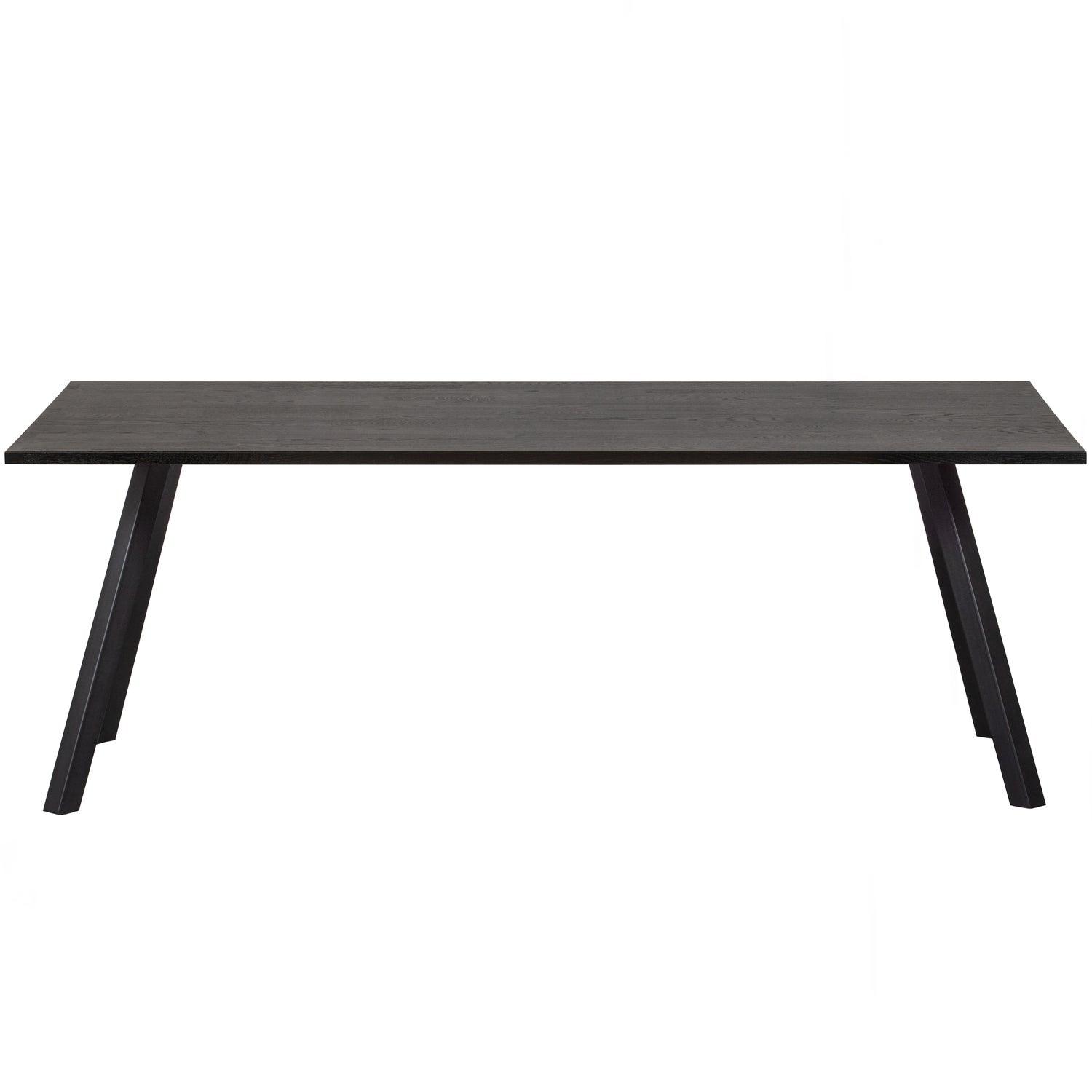 TABLO TABLE OAK BLACKNIGHT 160X90 [fsc] & SQUARE LEG - PARIS14A.RO