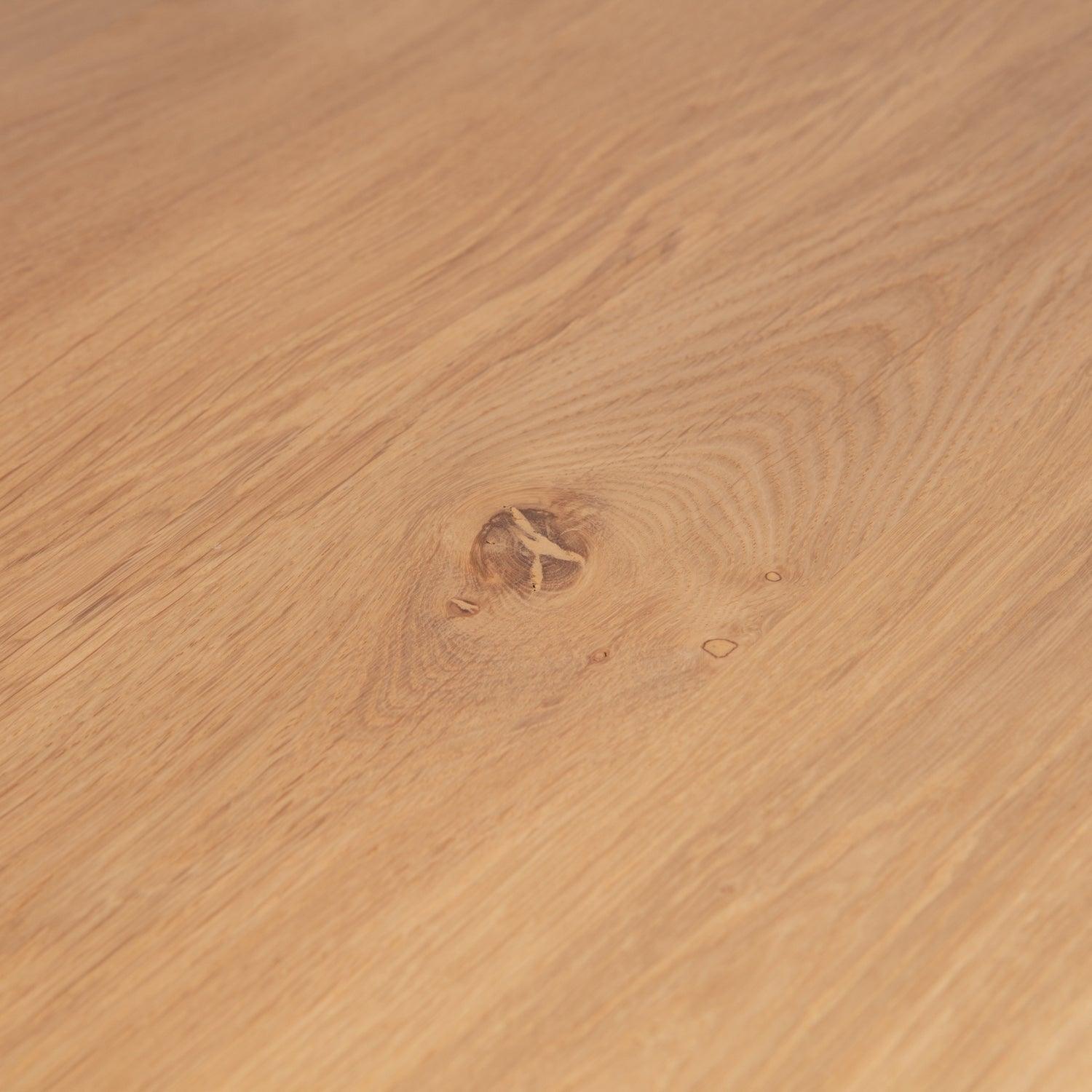 TABLO TABLE OAK NATURAL ORGANIC 130x130 [fsc] SQUARE LEG - PARIS14A.RO