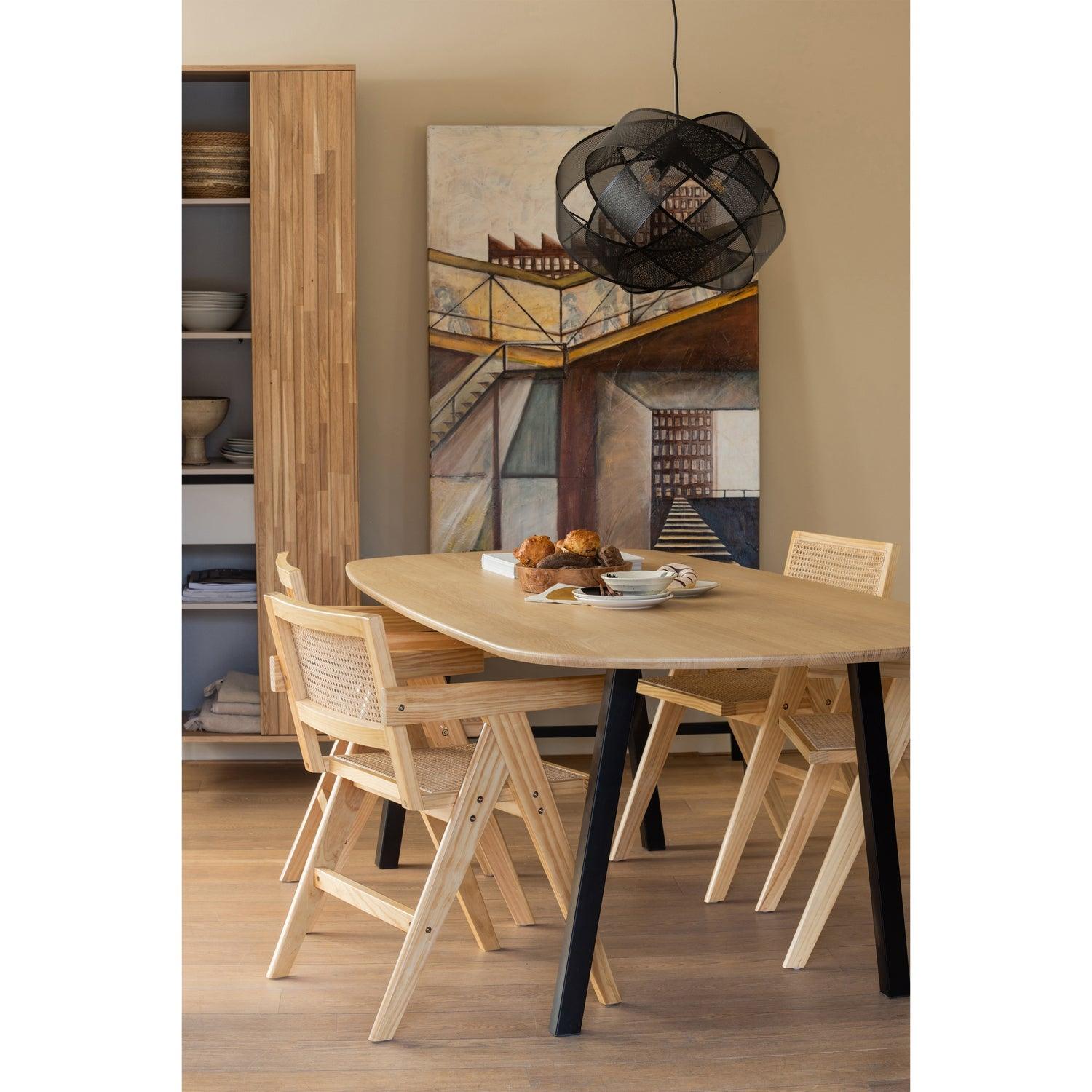 TABLO TABLE TOP OAK NATURAL ORGANIC OBLONG 220x100 [fsc] - PARIS14A.RO