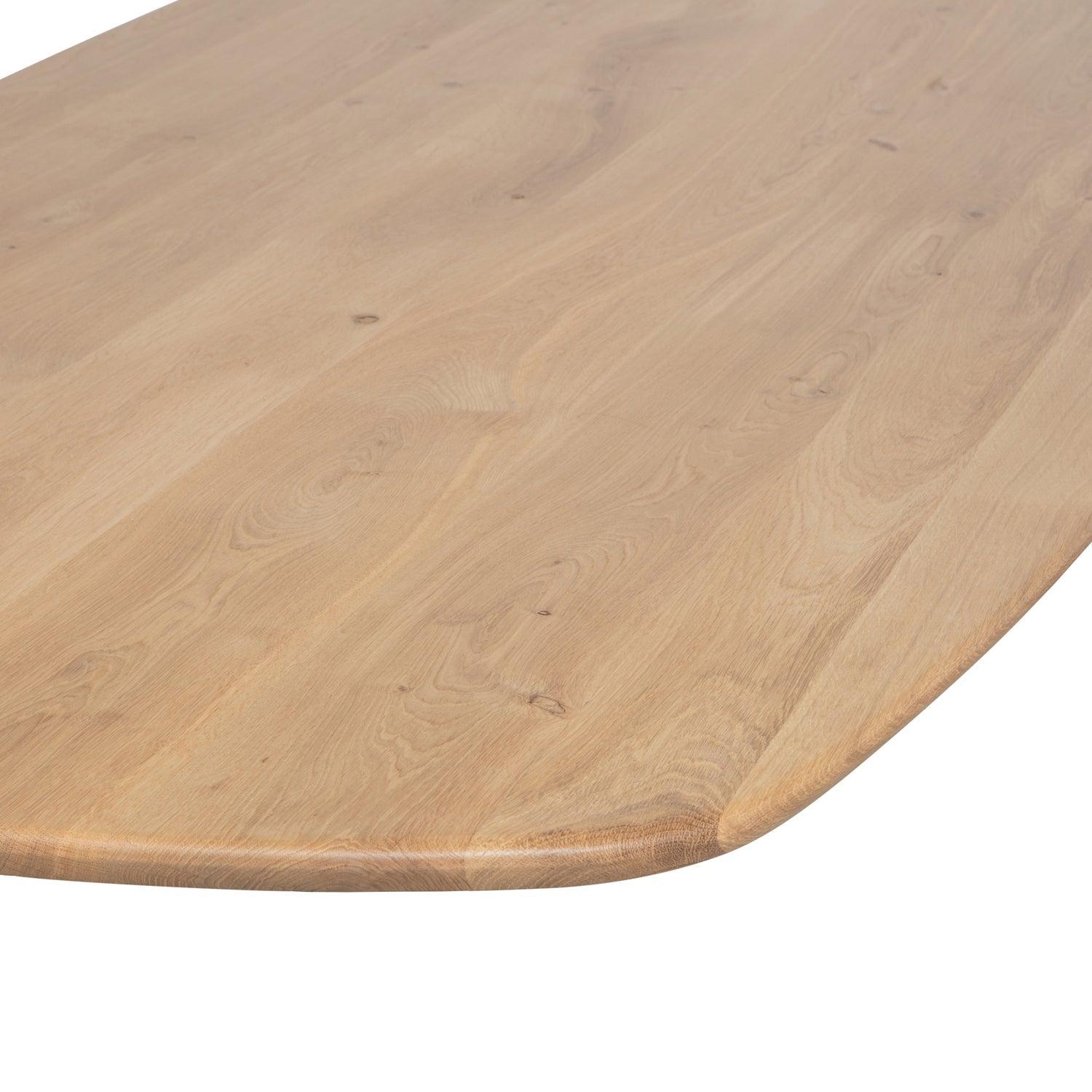 TABLO TABLE TOP OAK NATURAL ORGANIC OBLONG 220x100 [fsc] - PARIS14A.RO