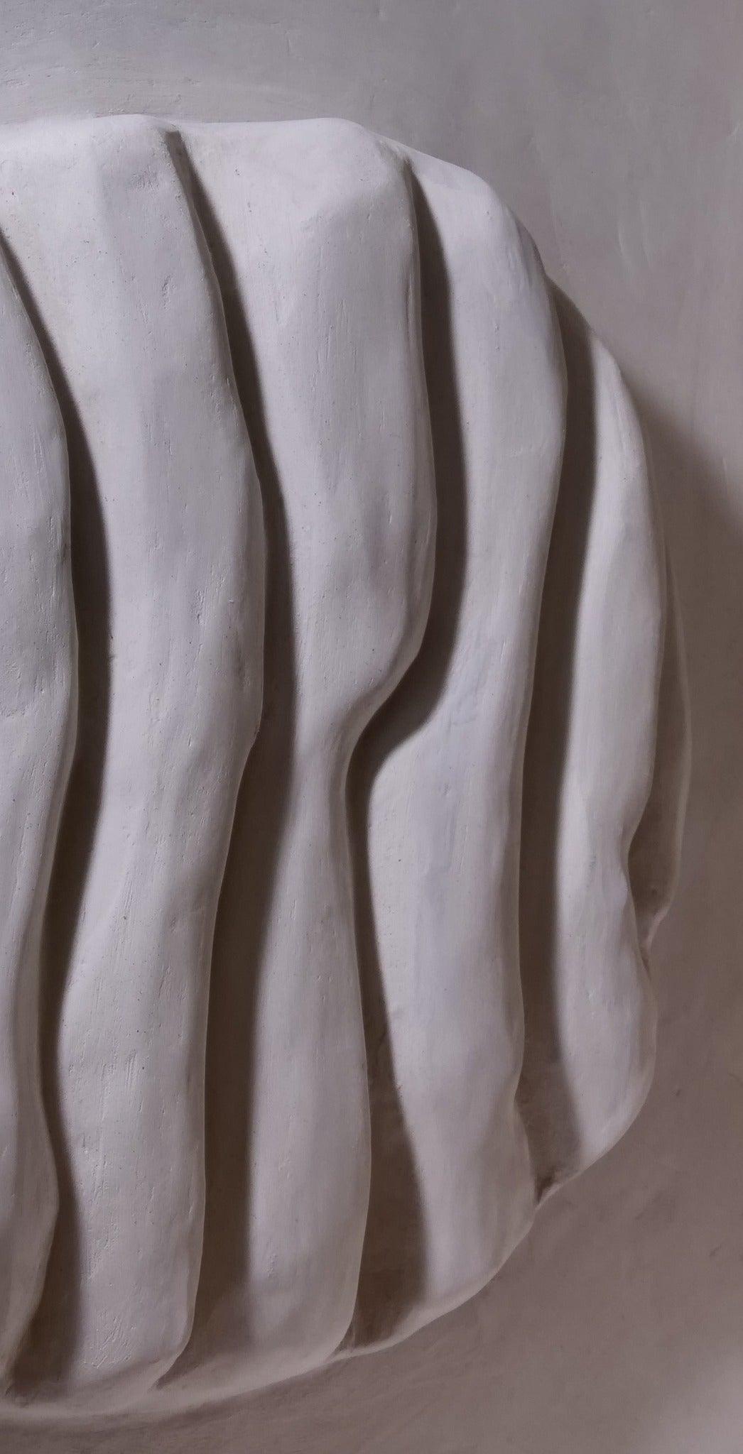 Tablou sculptural din ipsos, DUNE, in relief, 100x150 cm- Atelier Lerevie - PARIS14A.RO