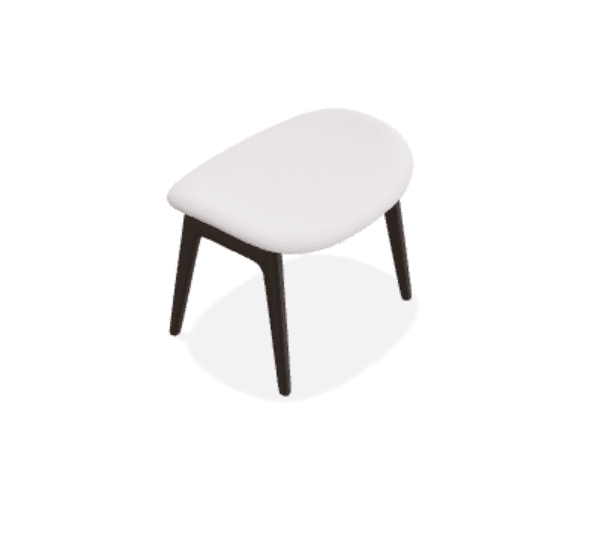 Taburet Elephant cu tapiterie completa din tesatura Alpaca - Norr11 - PARIS14A.RO