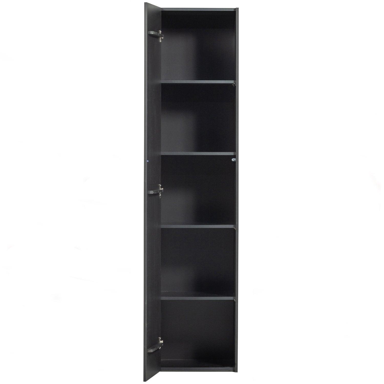 TEUN STORAGE CABINET PINE DEEP BLACK [fsc] - PARIS14A.RO