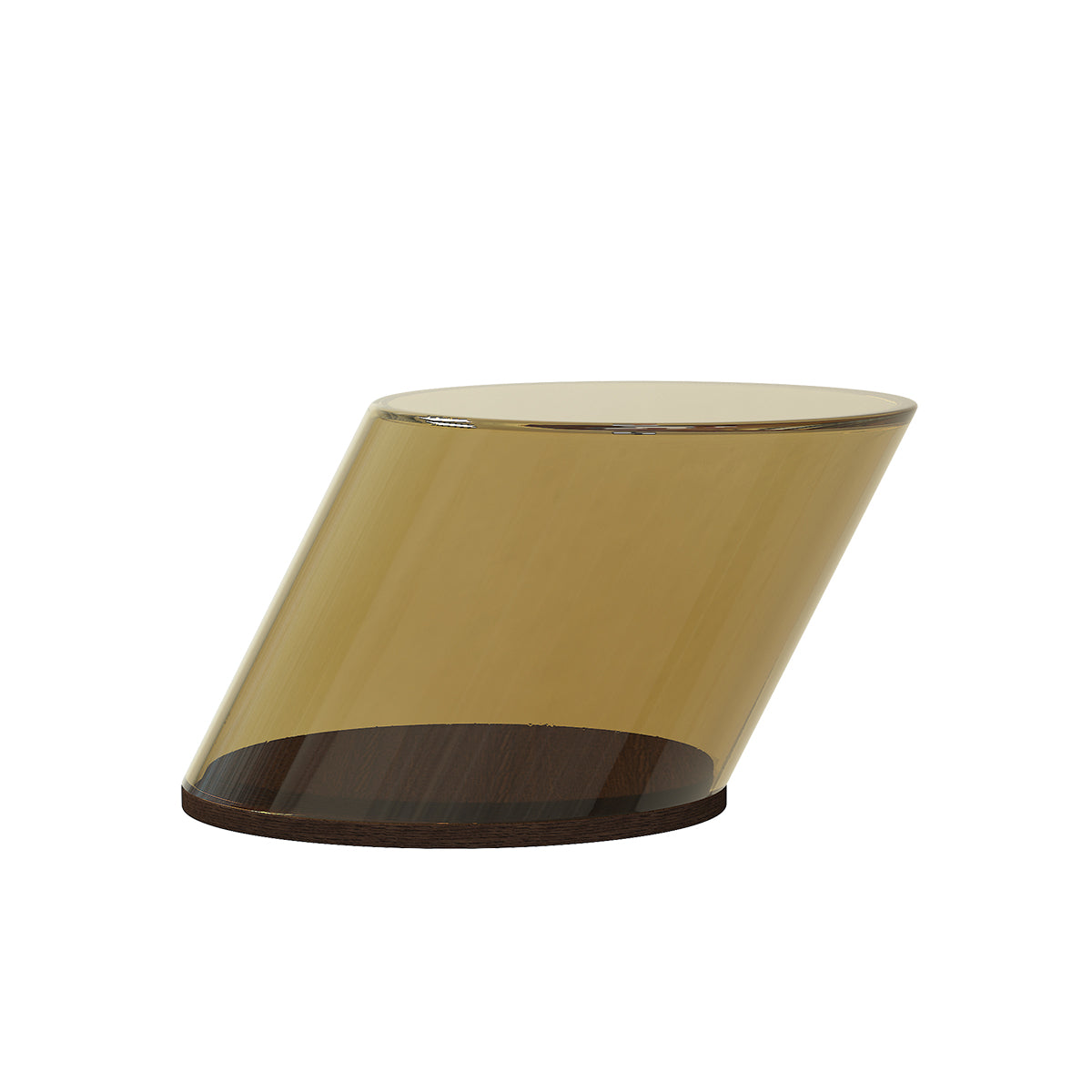 NORR11 masuta cafea Tilt sticla | sticla | Ø50xh38 cm