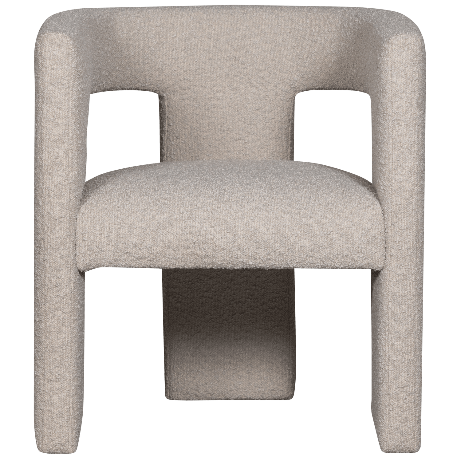 TIWA ARMCHAIR BOUCLE BEIGE - PARIS14A.RO