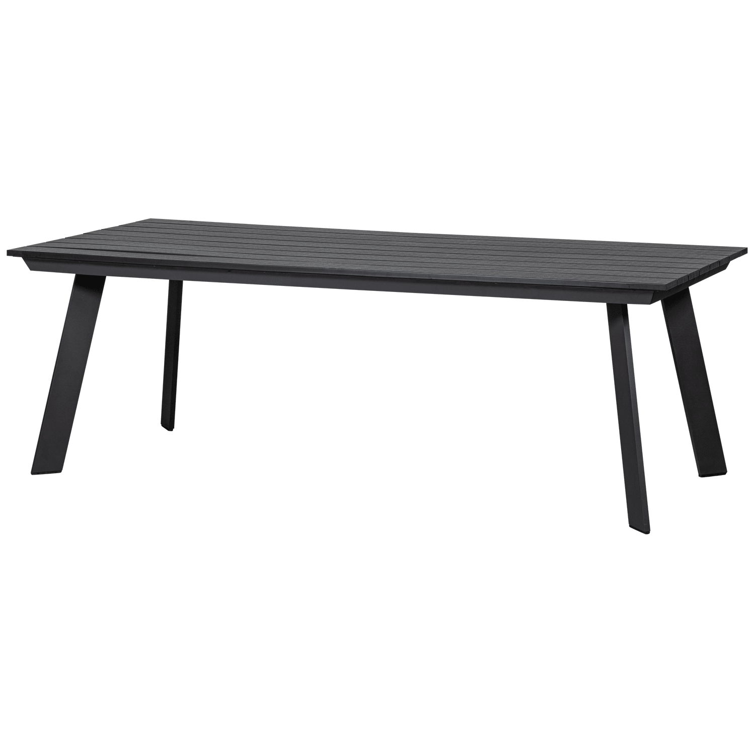 VEERLE TABLE ALUMINIUM/POLYWOOD ANTRACIET 220x100CM - PARIS14A.RO