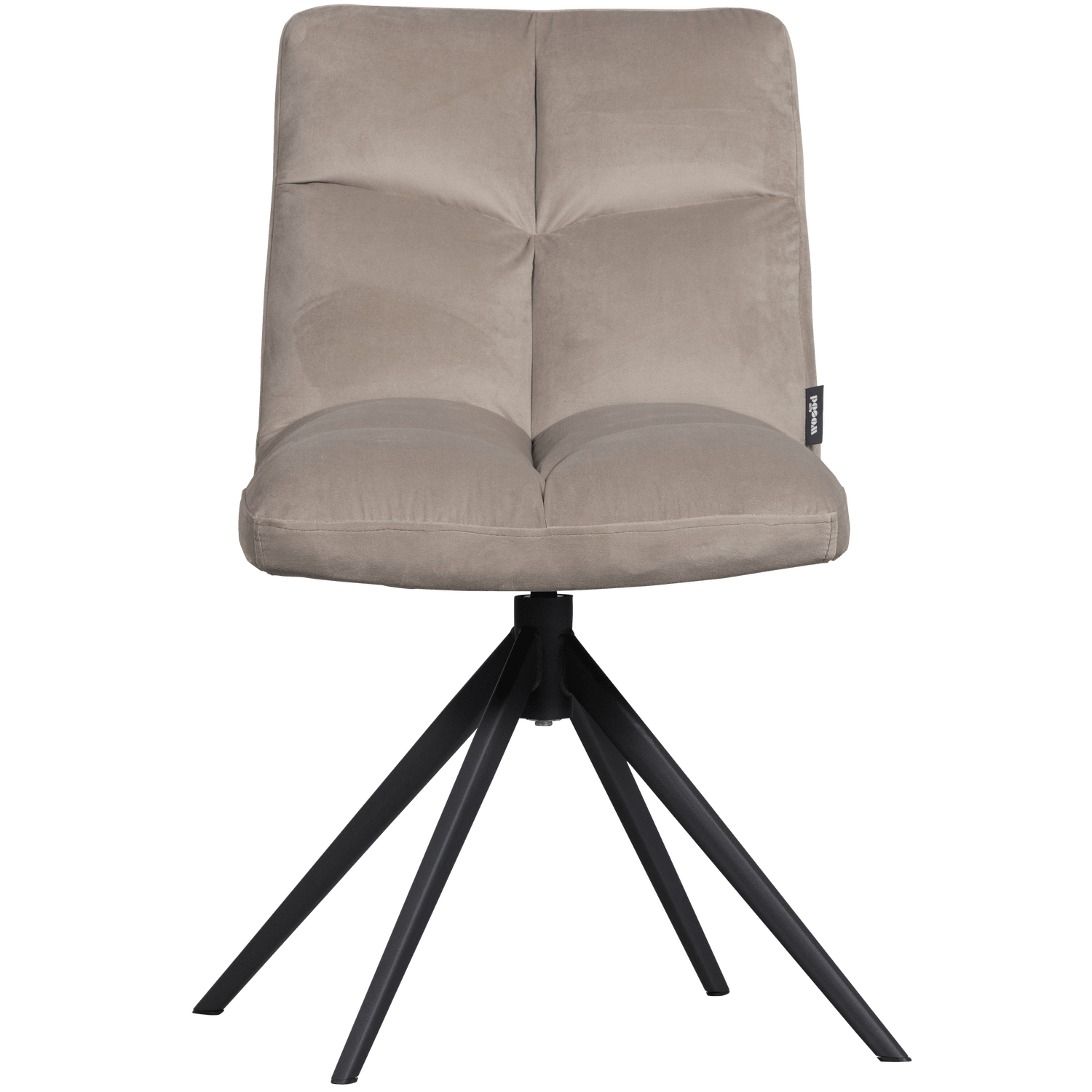 VINNY SWIVEL CHAIR VELVET SAND - PARIS14A.RO