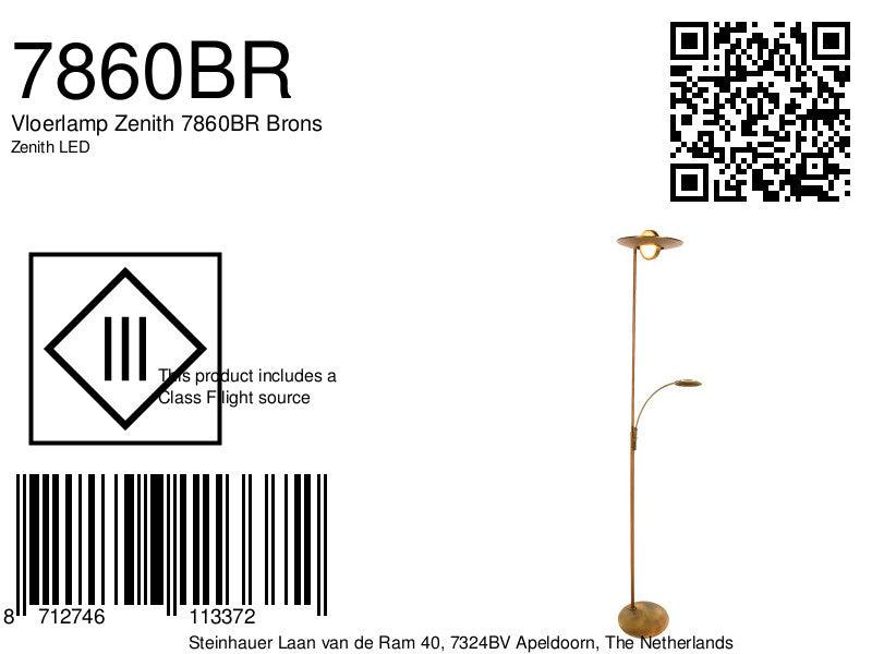Lampă de podea Zenith 7860BR Bronz - PARIS14A.RO