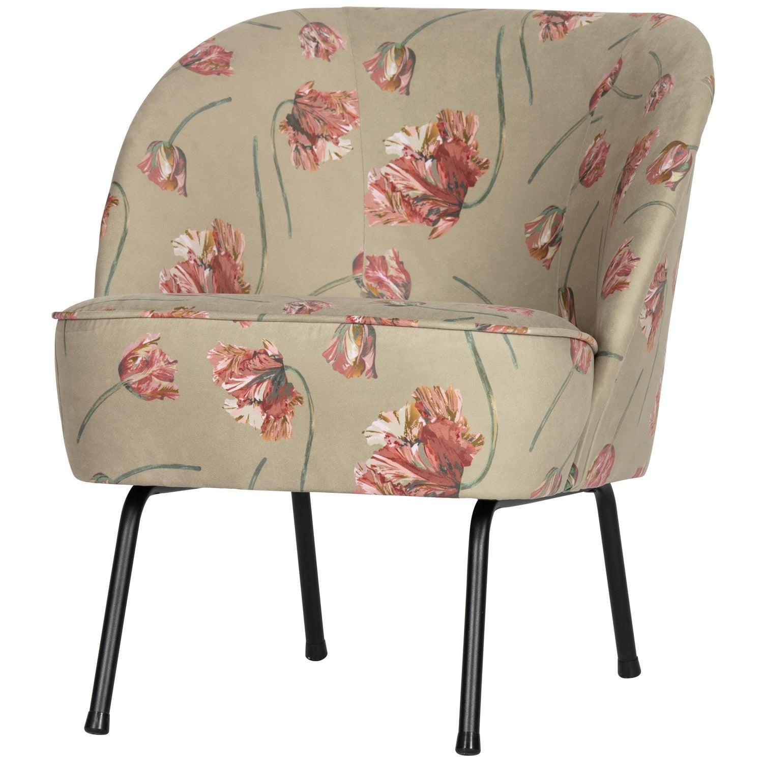 VOGUE ARMCHAIR VELVET ROCOCO AGAVE - PARIS14A.RO