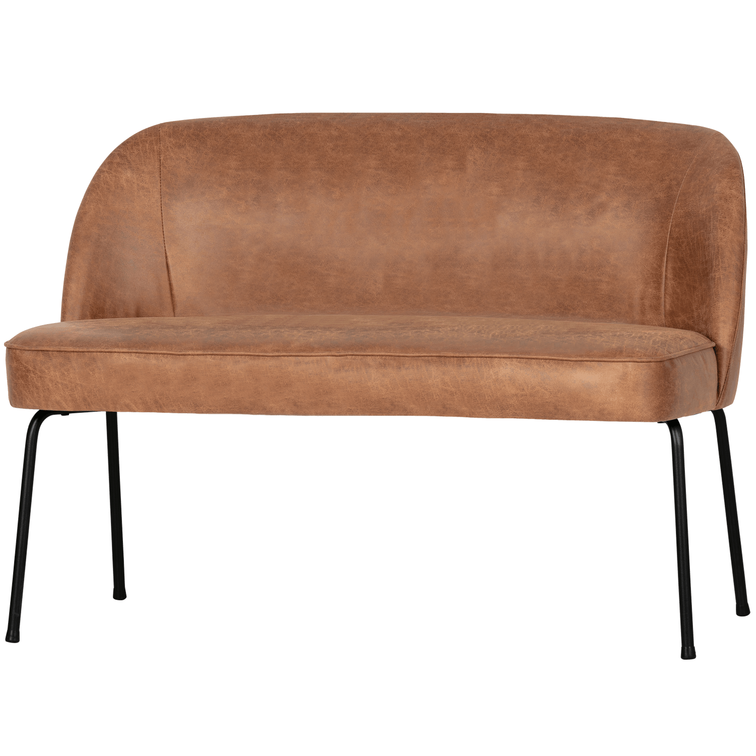 VOGUE DINING BENCH LEATHER COGNAC - PARIS14A.RO