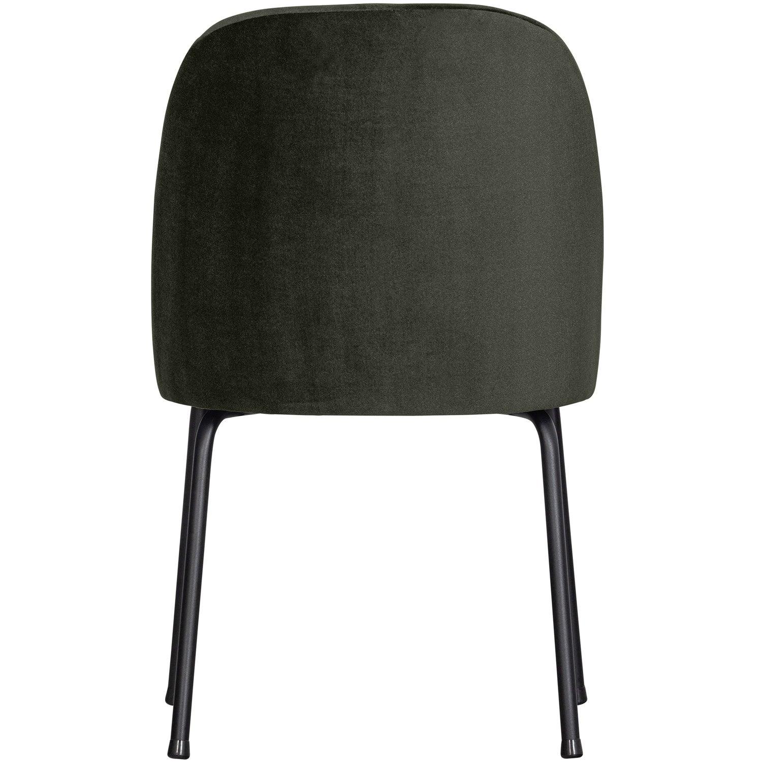 VOGUE DINING CHAIR VELVET DARK GREEN - PARIS14A.RO