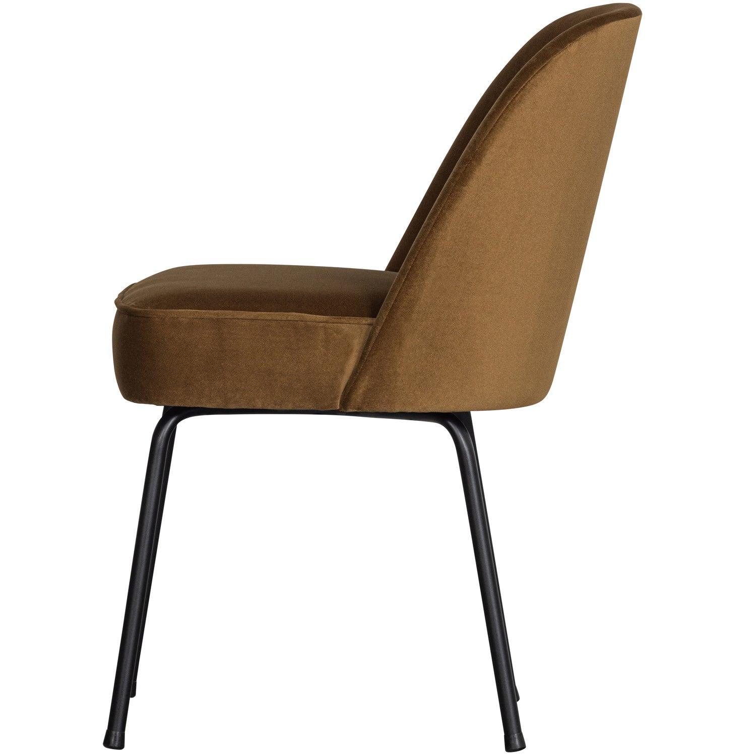 VOGUE DINING CHAIR VELVET HONEY YELLOW - PARIS14A.RO