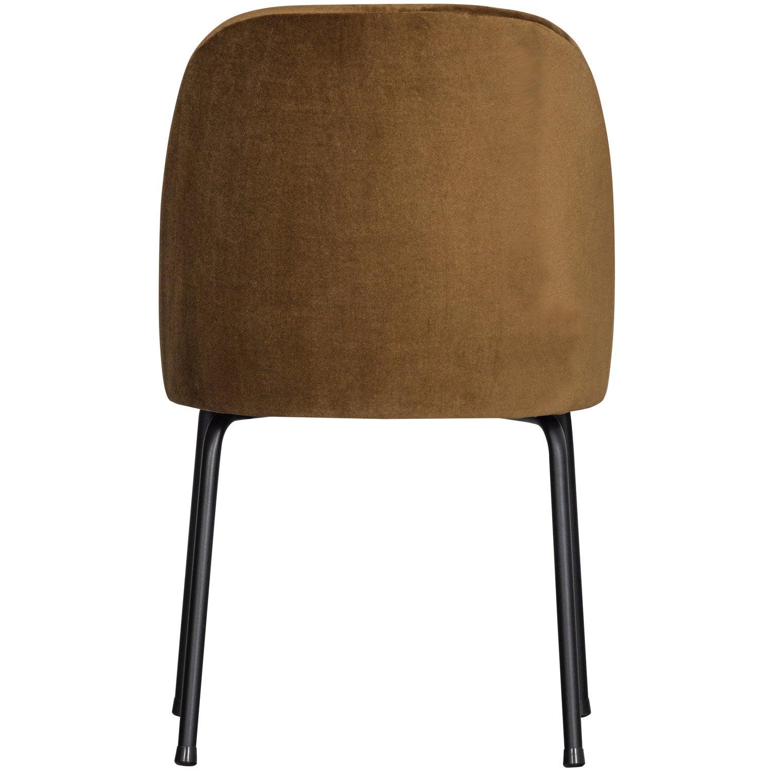 VOGUE DINING CHAIR VELVET HONEY YELLOW - PARIS14A.RO