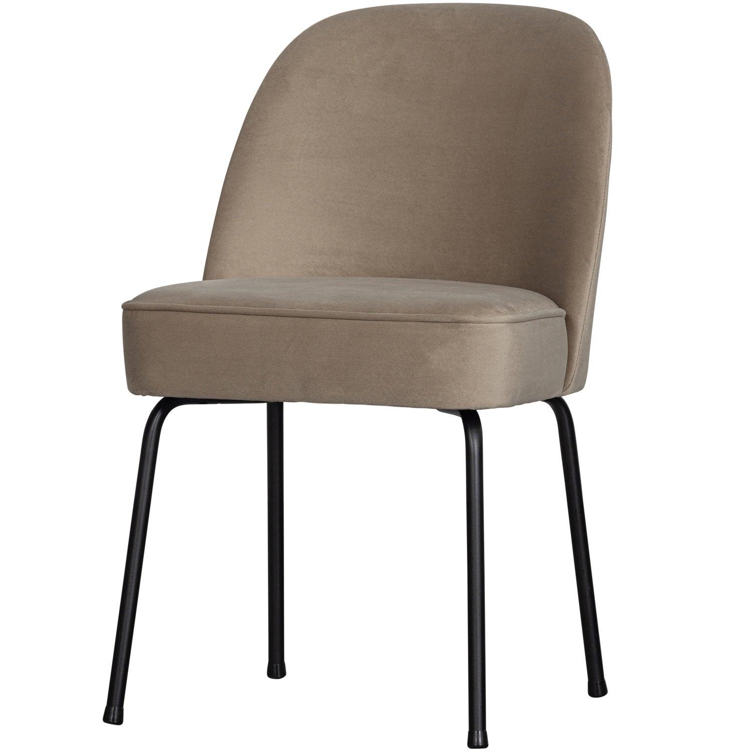 VOGUE DINING CHAIR VELVET KHAKI - PARIS14A.RO