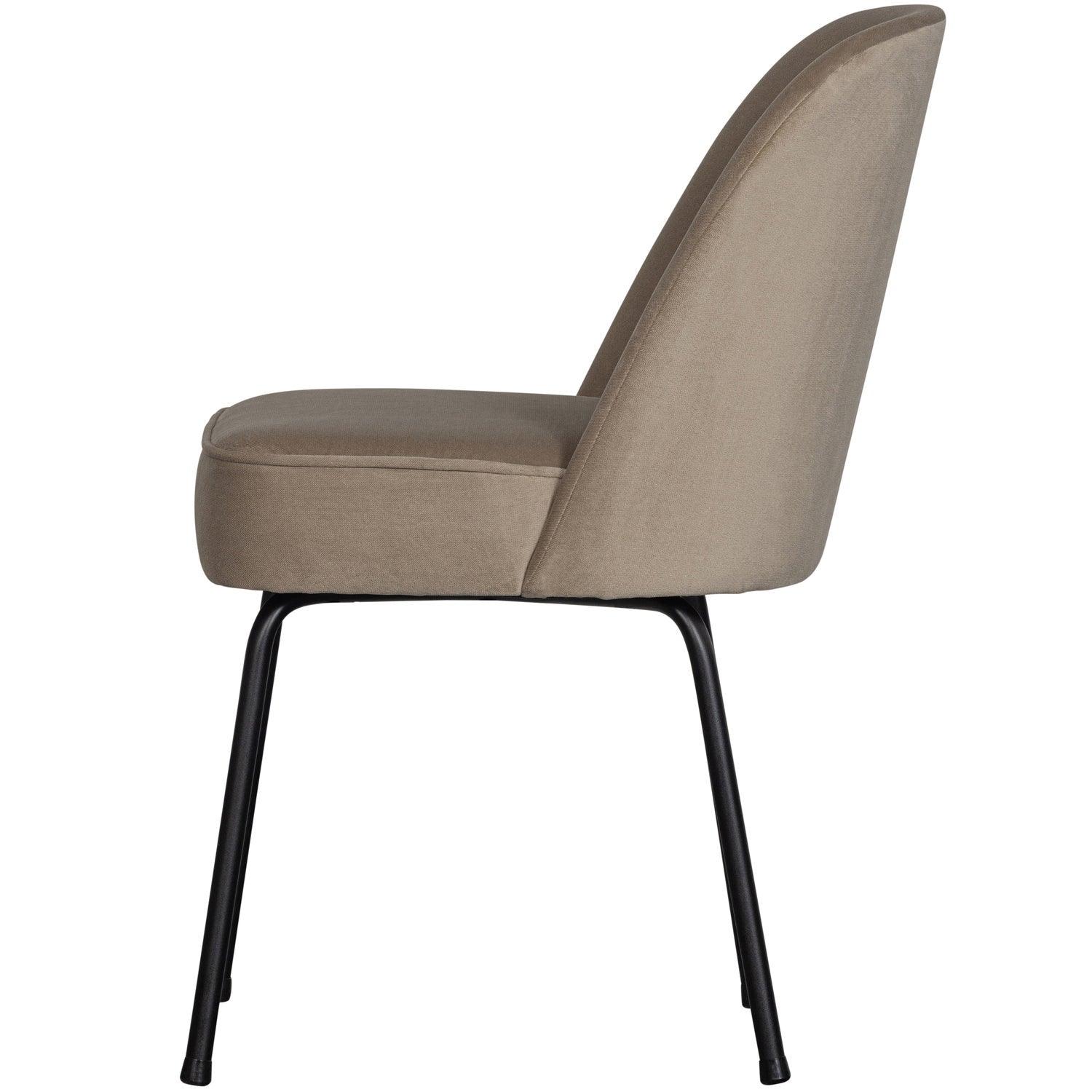 VOGUE DINING CHAIR VELVET KHAKI - PARIS14A.RO