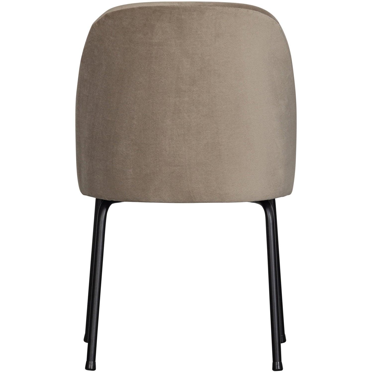 VOGUE DINING CHAIR VELVET KHAKI - PARIS14A.RO