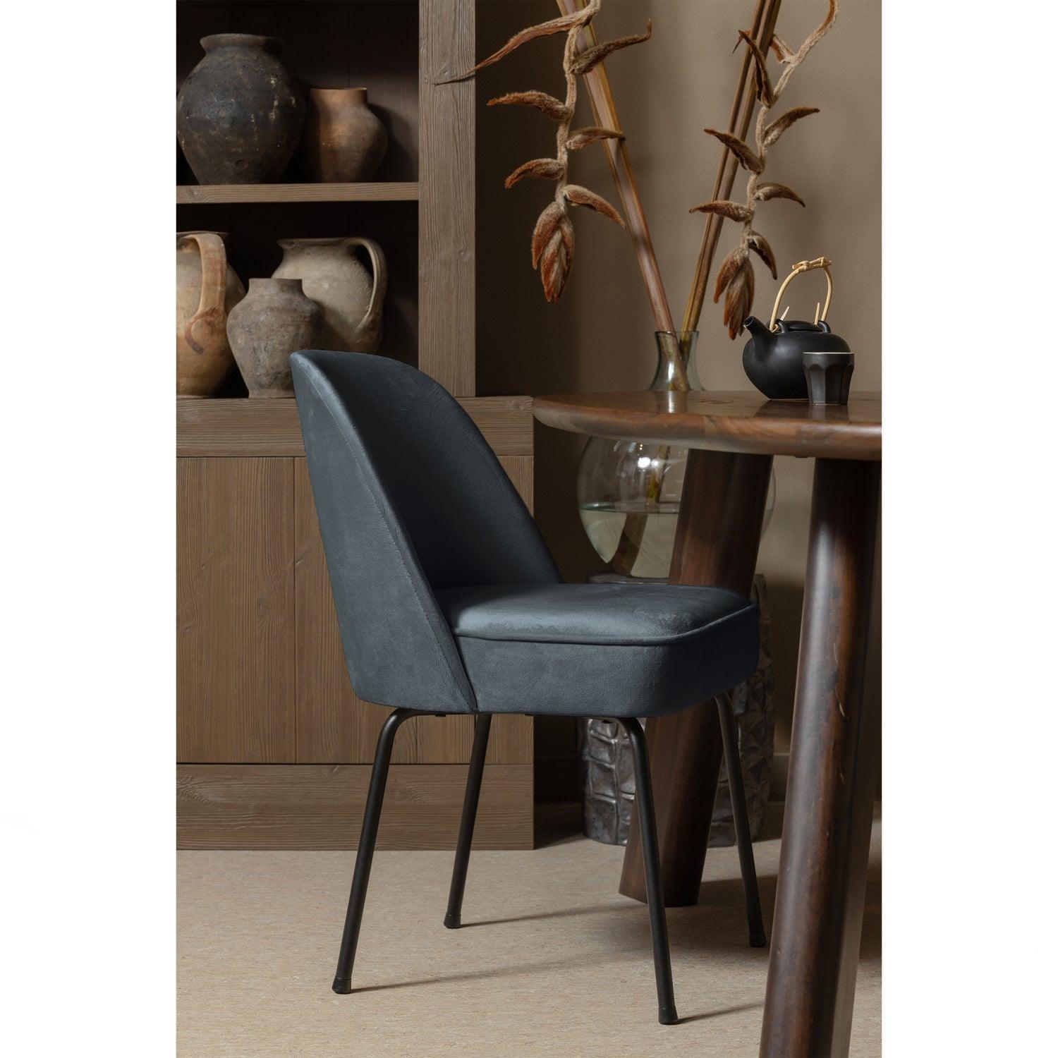 VOGUE DINING CHAIR VELVET TEAL - PARIS14A.RO