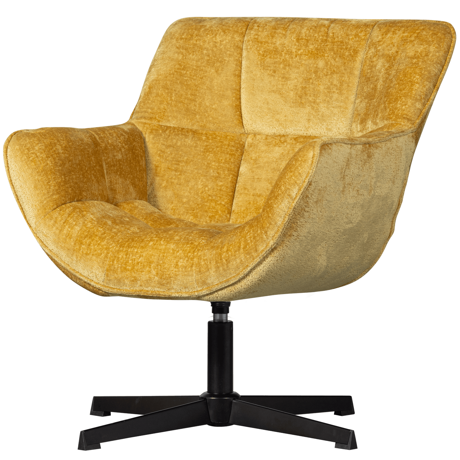 WIBO SWIVEL ARMCHAIR CURRY - PARIS14A.RO