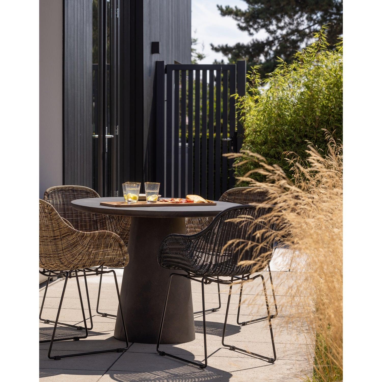 WILLOW GARDEN CHAIR NATURAL - PARIS14A.RO