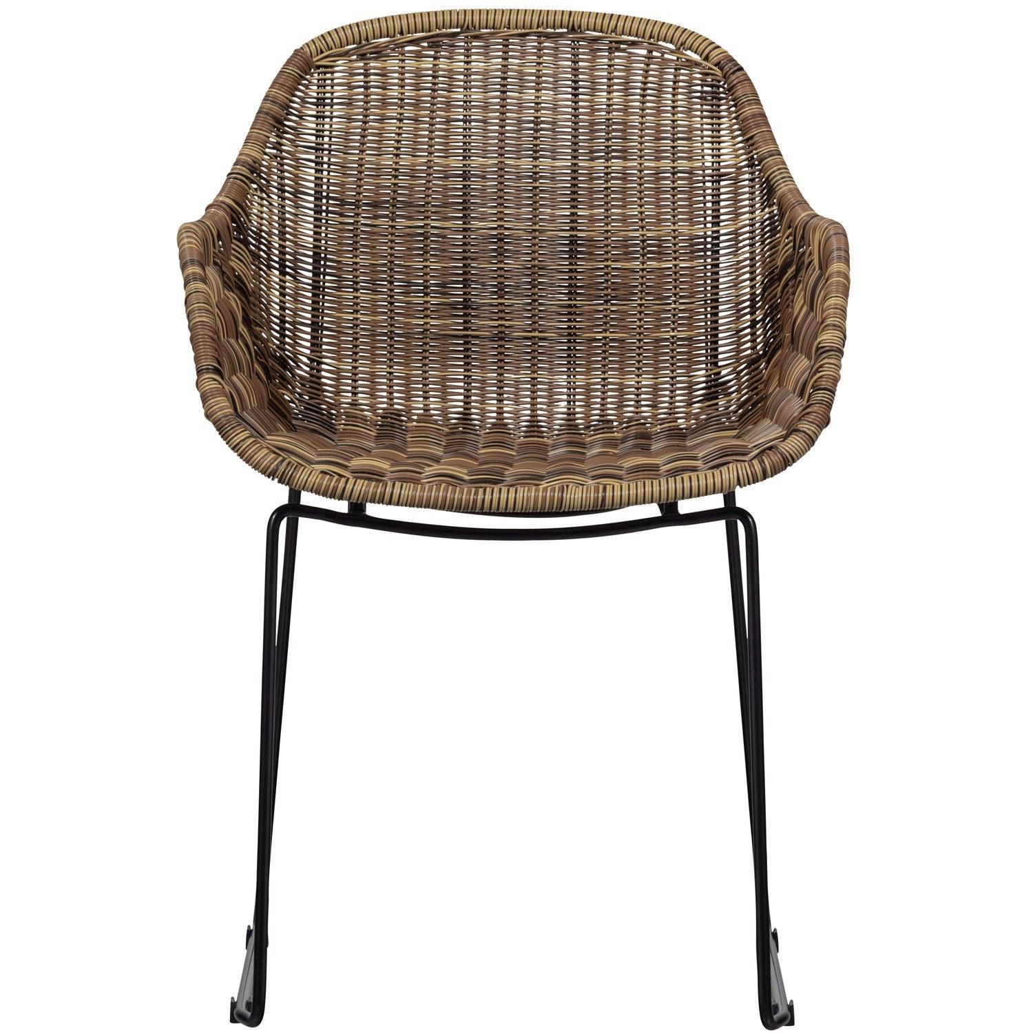 WILLOW GARDEN CHAIR NATURAL - PARIS14A.RO