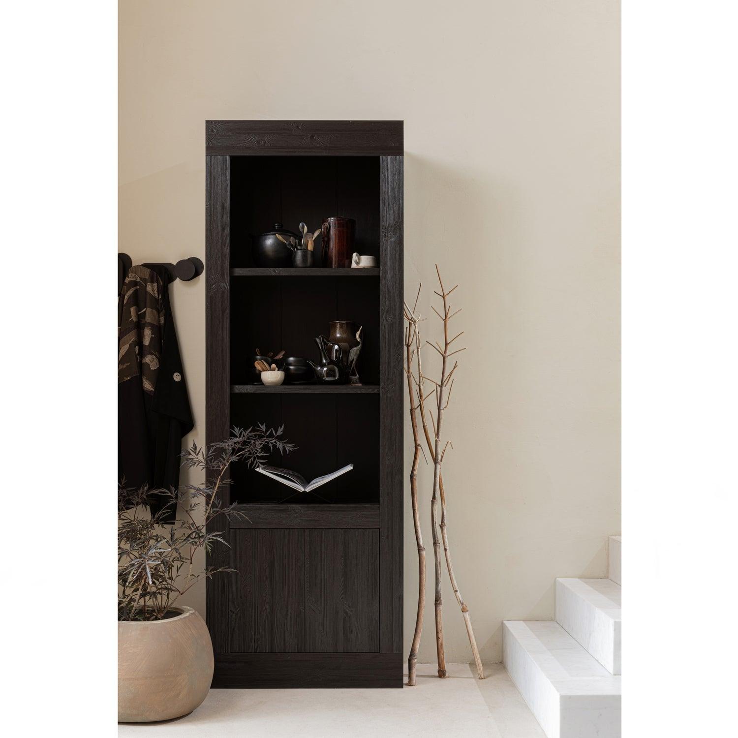 YUMI STORAGE CABINET PINE DEEP BRUSHED CEDAR [fsc] - PARIS14A.RO