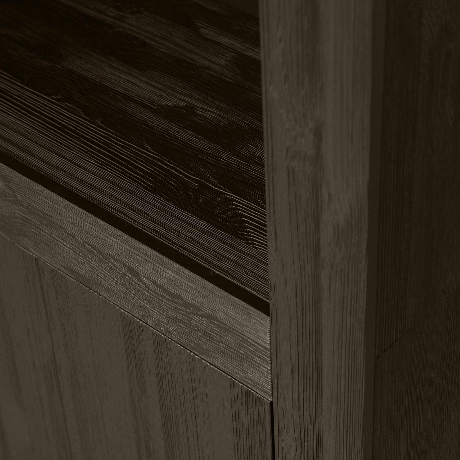 YUMI STORAGE CABINET PINE DEEP BRUSHED CEDAR [fsc] - PARIS14A.RO