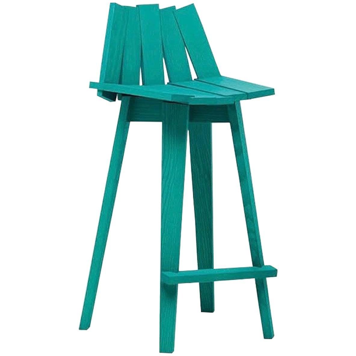 Scaun Frank in Teal Finish de Alessandra Baldereschi & Mogg