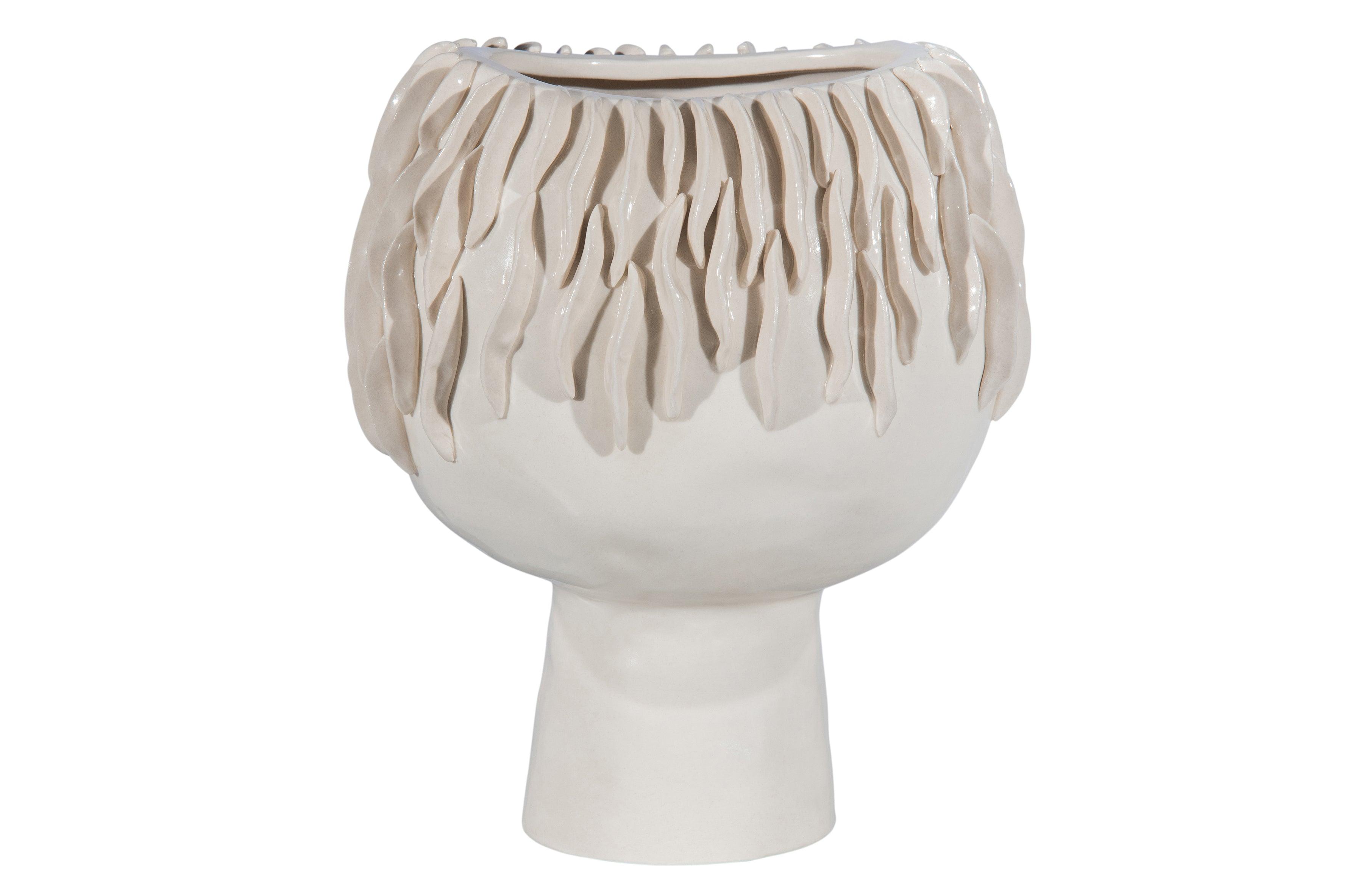 Ceramica vase de alge albe - PARIS14A.RO
