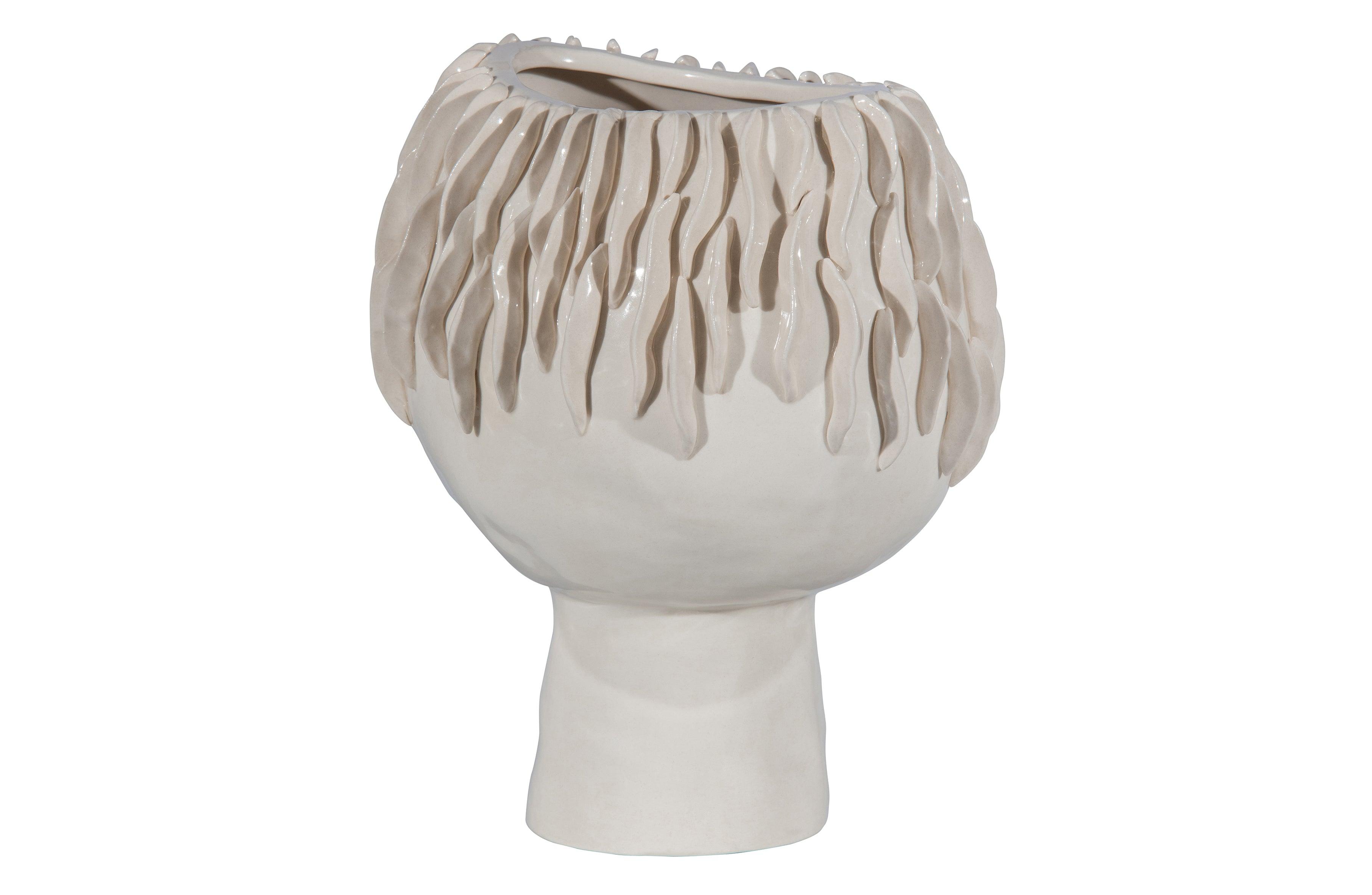 Ceramica vase de alge albe - PARIS14A.RO