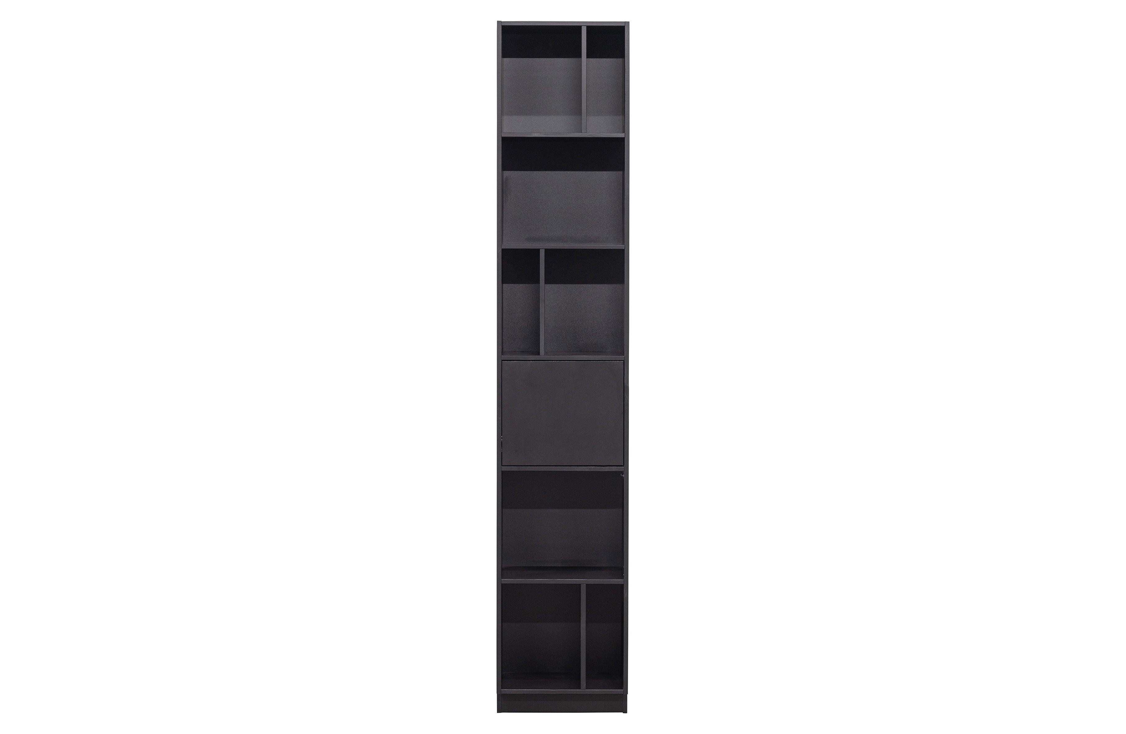 Cabinet de raft Open Finca 40 cm Pine Deep Black [FSC] - PARIS14A.RO