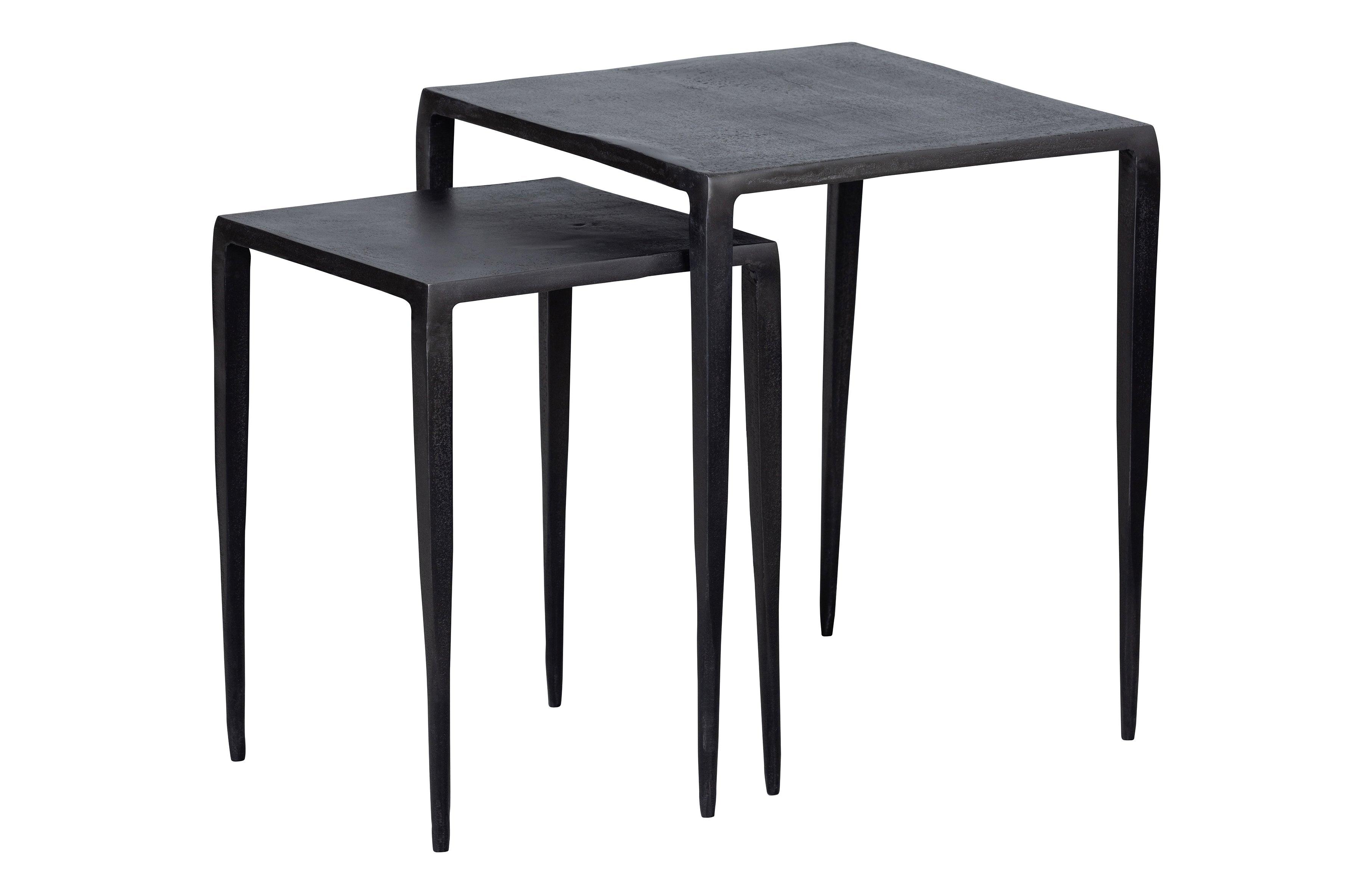 Set de 2 - Punk Sidetable Metal Zinc - PARIS14A.RO