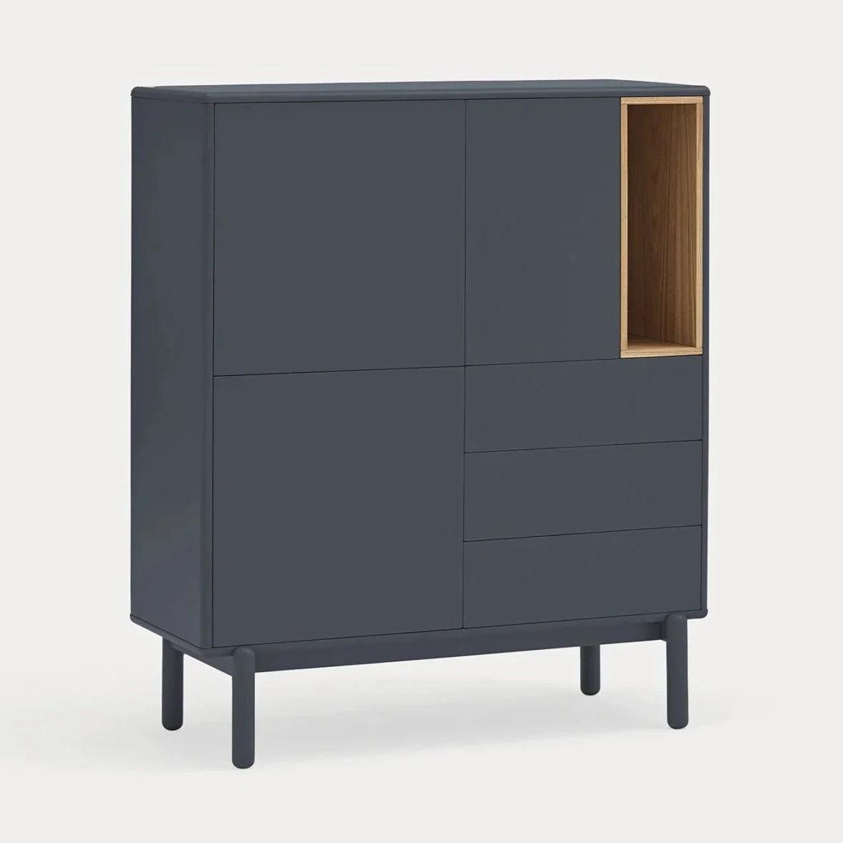 Cabinet ocazional Corvo 3D3DR1H Antracit gri - PARIS14A.RO