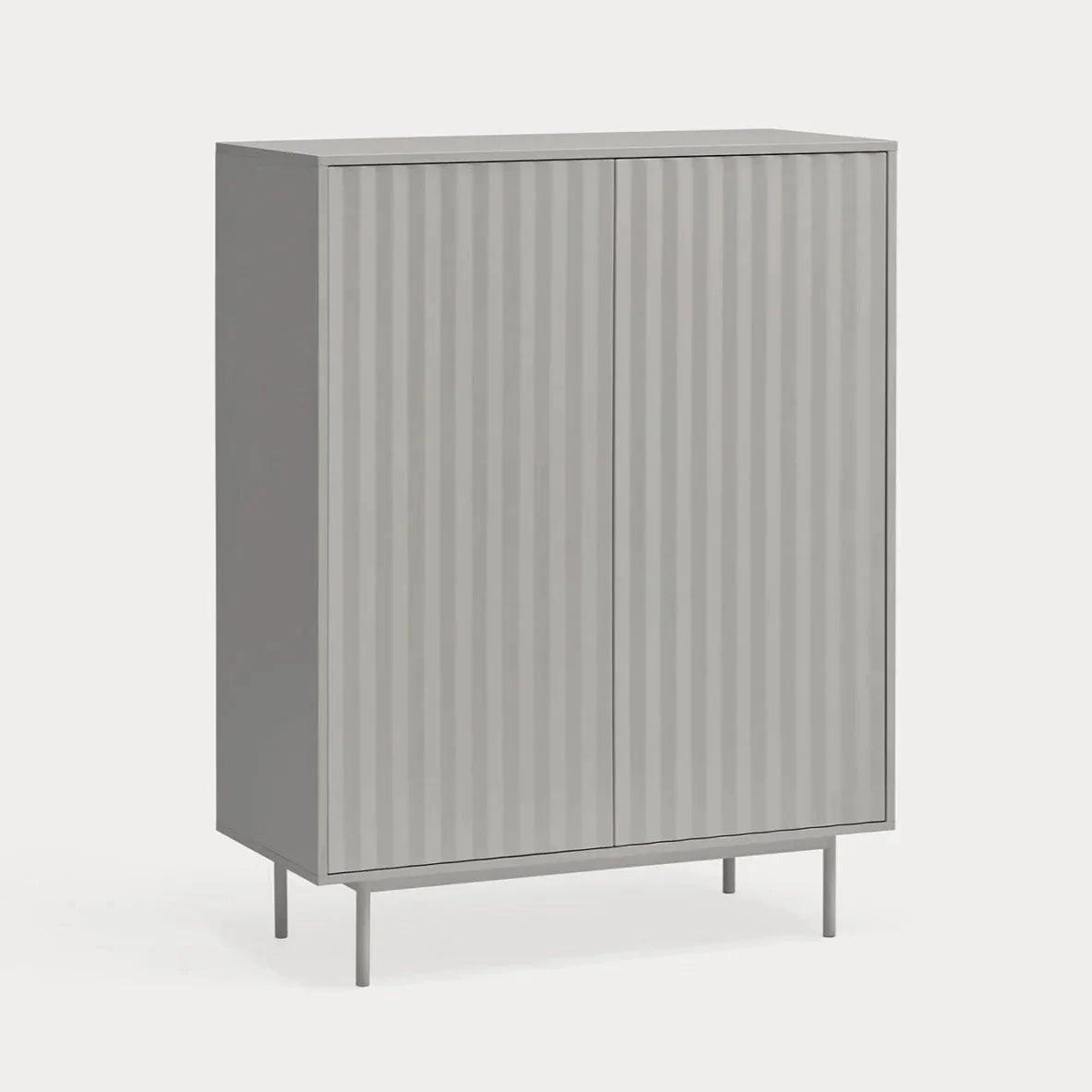 Cabinet ocazional Sierra 2d/2inner sertare gri deschis - PARIS14A.RO