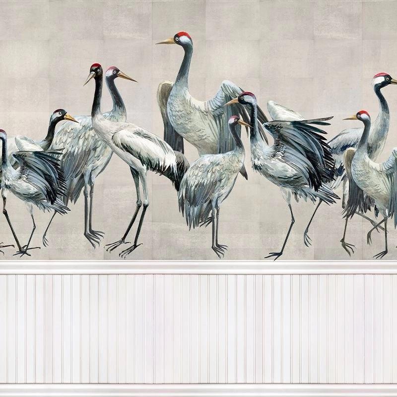 Tapet - Dance of Cranes - PARIS14A.RO