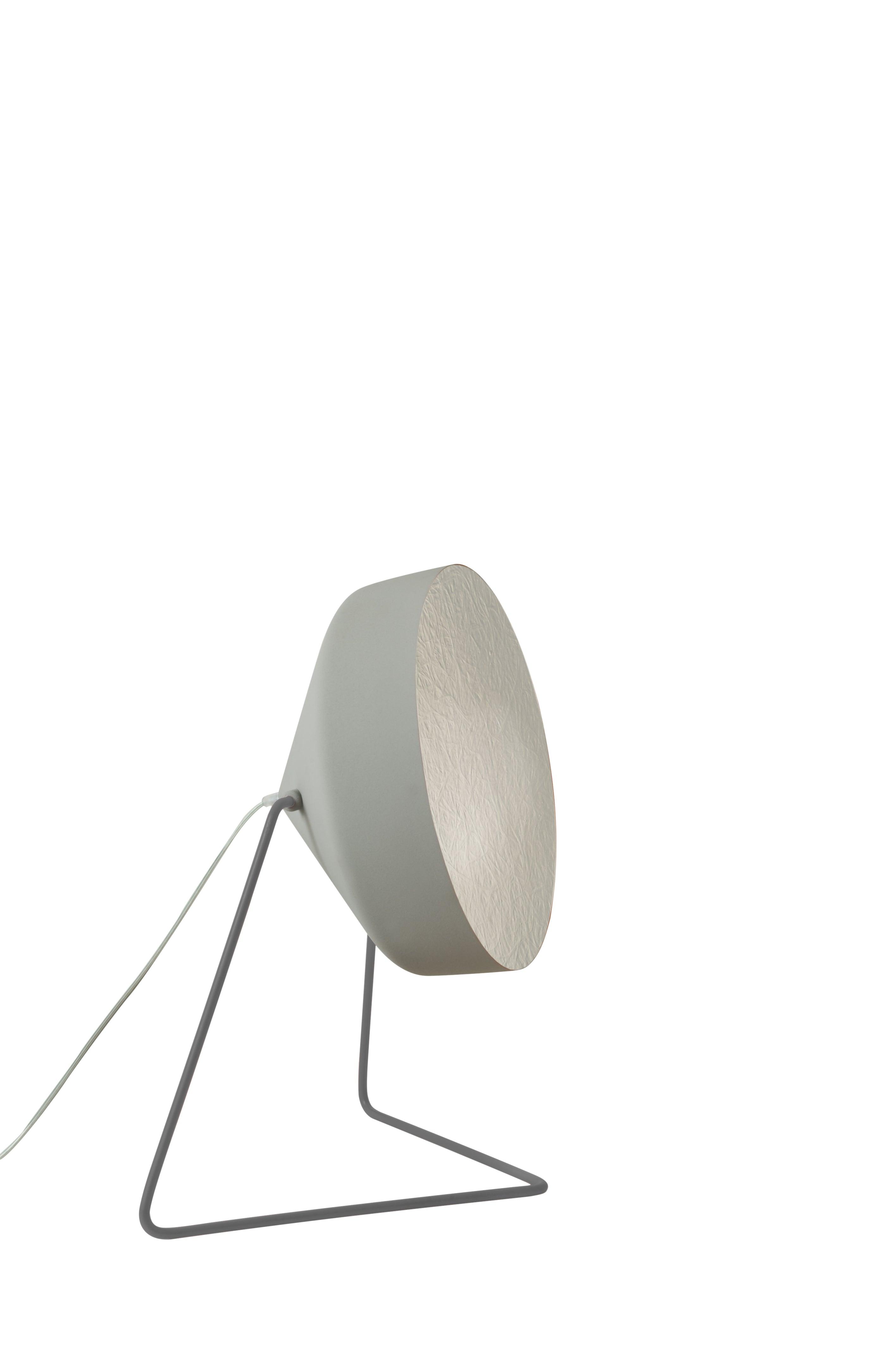 Lampadar cu abajur gri Cyrcus F cemento by In-Es.Artdesign