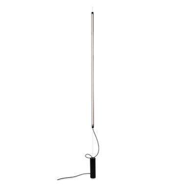 Lampadar minimalist in forma de tija iluminata cu loc pentru accesorii Cupido by Karman