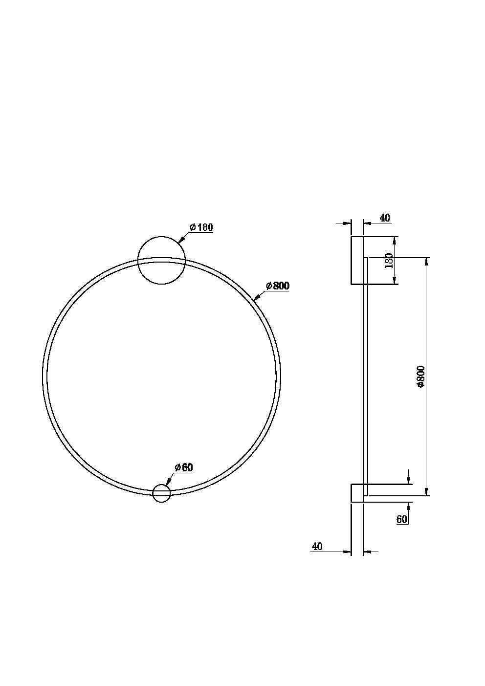Aplica Halo Maytoni Modern MOD005WL-L46BSK1