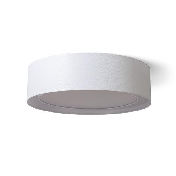 Corp de iluminat dublu circular pentru tavan cu patru surse de lumina E27 OTIS 60 TAVAN alb/alb 230V E27 4x28W - PARIS14A.RO