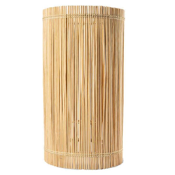 Abajur maro din bambus Cylinder HK Living - PARIS14A.RO